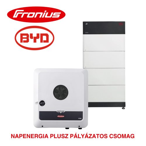 Fronius SYMO GEN24 5.0 Plus + BYD Akku-Box Premium HVS 10.2