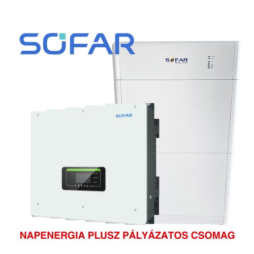 SOFAR HYD 5KTL+Sofar 10kWh BTS szett